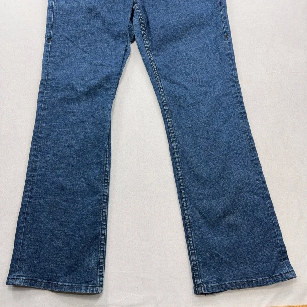 Cowgirl Tuff Co Jeans Just Tuff Sport Natural Waist Bootcut Blue Womens 30x31